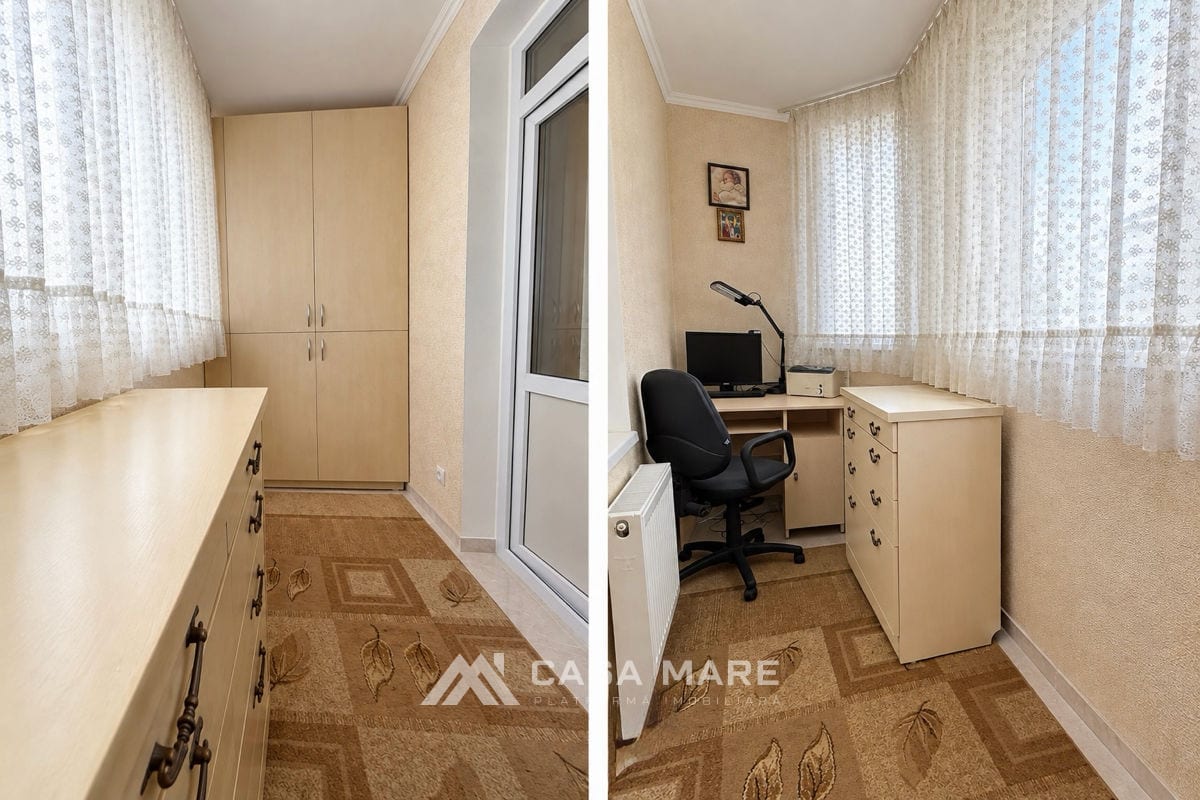 Apartament cu 2 camere, 68 m², Buiucani, Chișinău 6