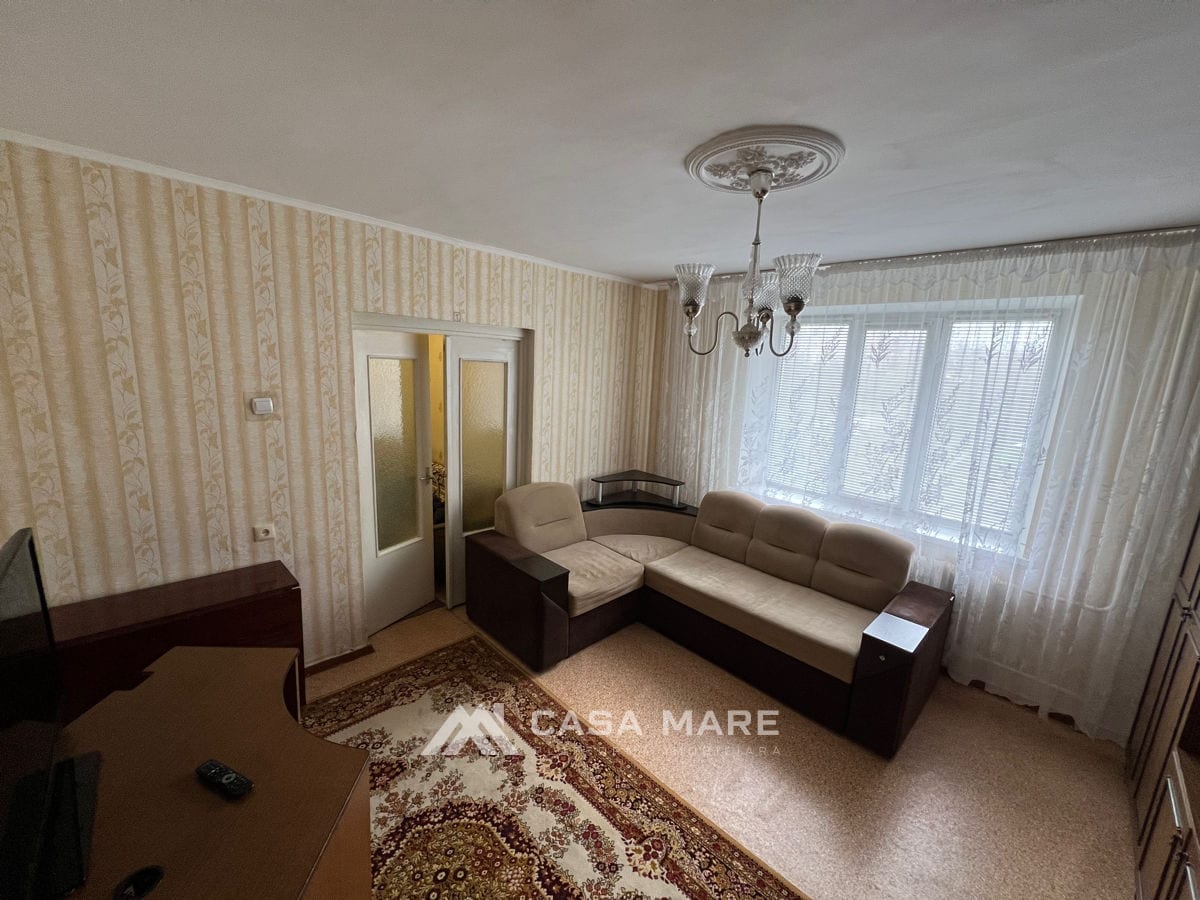 1-комнатная квартира, 40 м², Чеканы, Кишинёв 5
