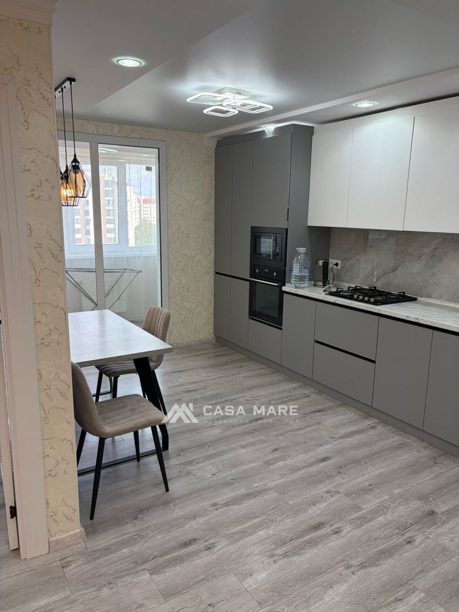 2-комнатная квартира, 60 м², Буюканы, Кишинёв 3
