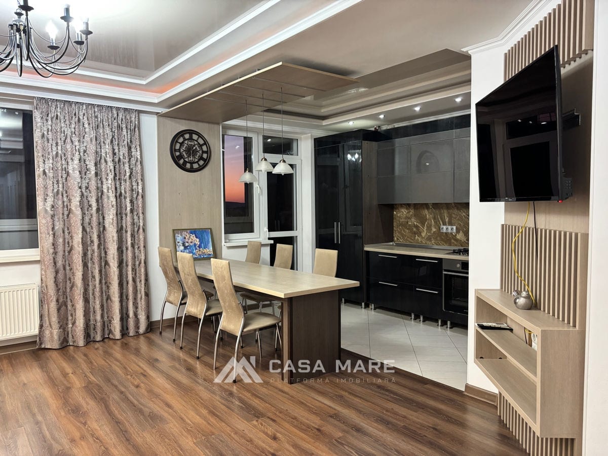 2-комнатная квартира, 90 м², Рышкановка, Кишинёв 2