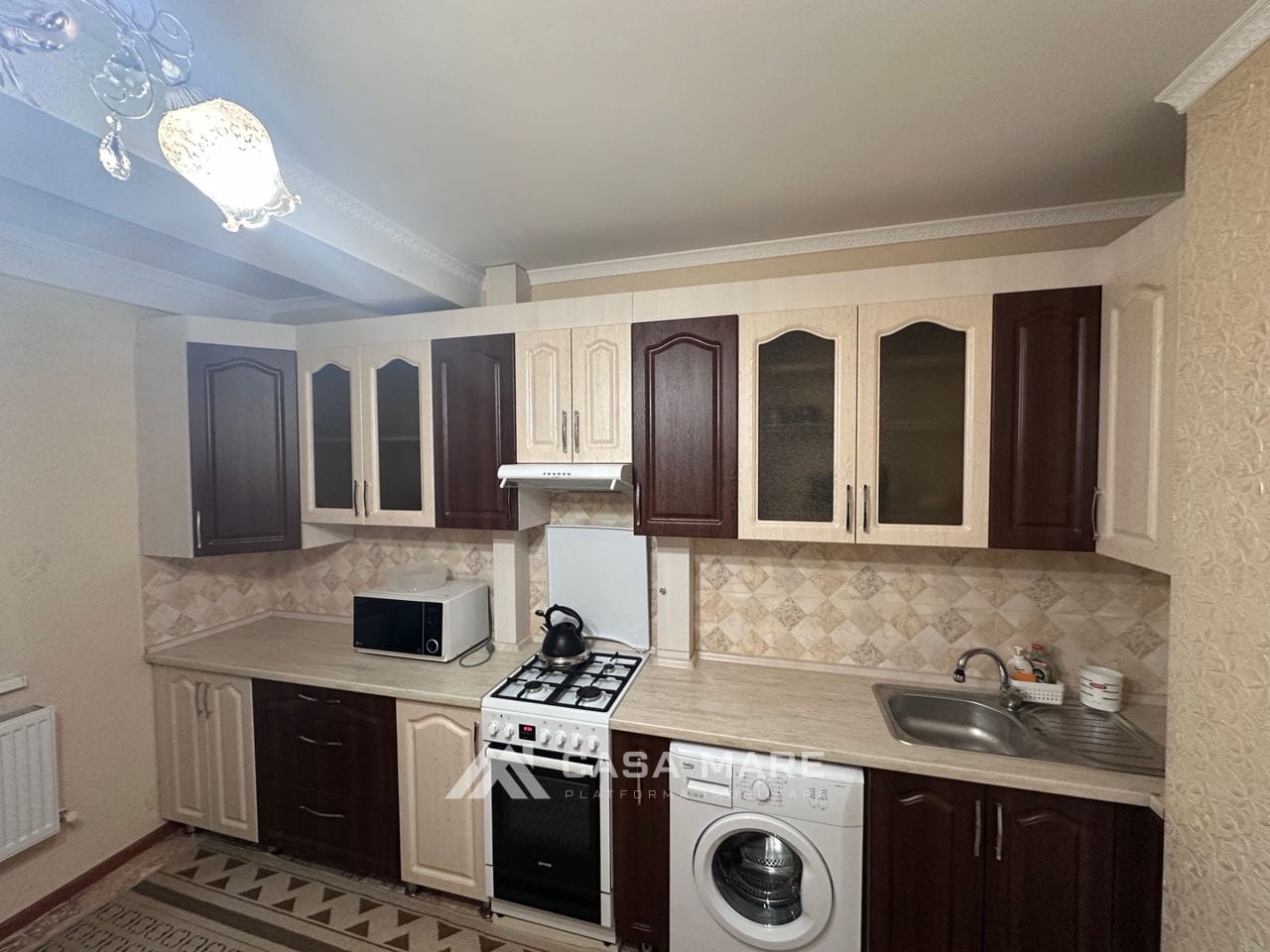 1-комнатная квартира, 42 м², Чеканы, Кишинёв 4