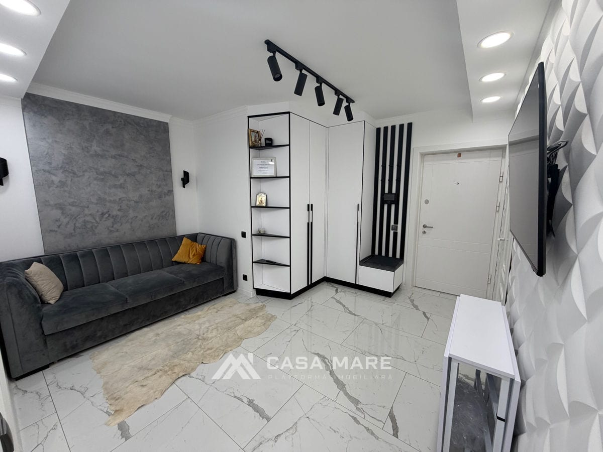 1-комнатная квартира, 40 м², Рышкановка, Кишинёв 7