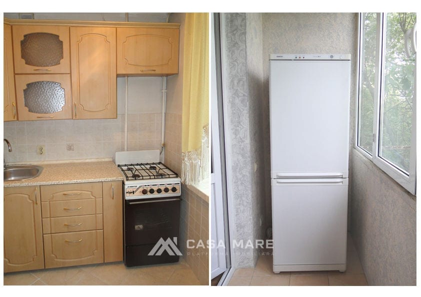 2-комнатная квартира, 46 м², Рышкановка, Кишинёв 9