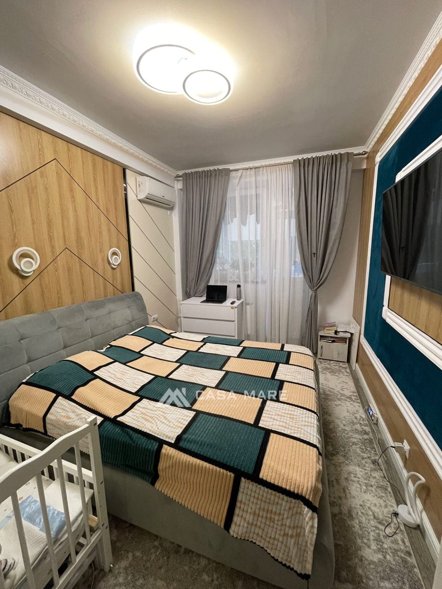 1-комнатная квартира, 40 м², Рышкановка, Кишинёв 2