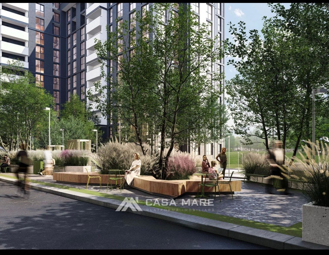 1-комнатная квартира, 49 м², Дурлешты 6