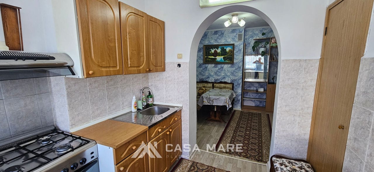 1-комнатная квартира, 40 м², Ботаника, Кишинёв 6