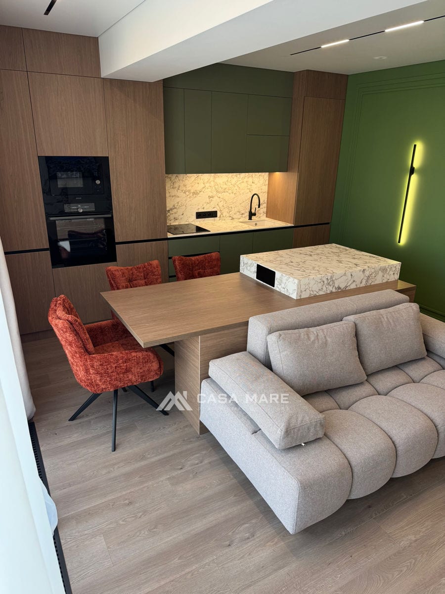 1-комнатная квартира, 48 м², Центр, Кишинёв 2