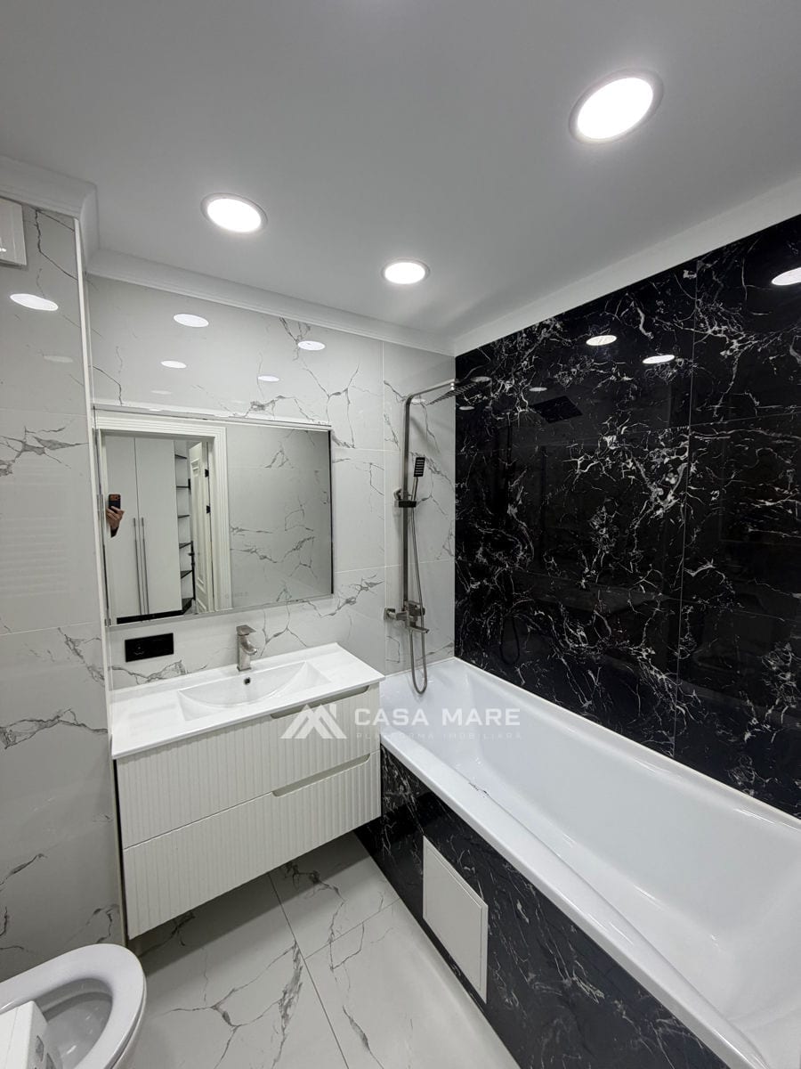 1-комнатная квартира, 40 м², Рышкановка, Кишинёв 8