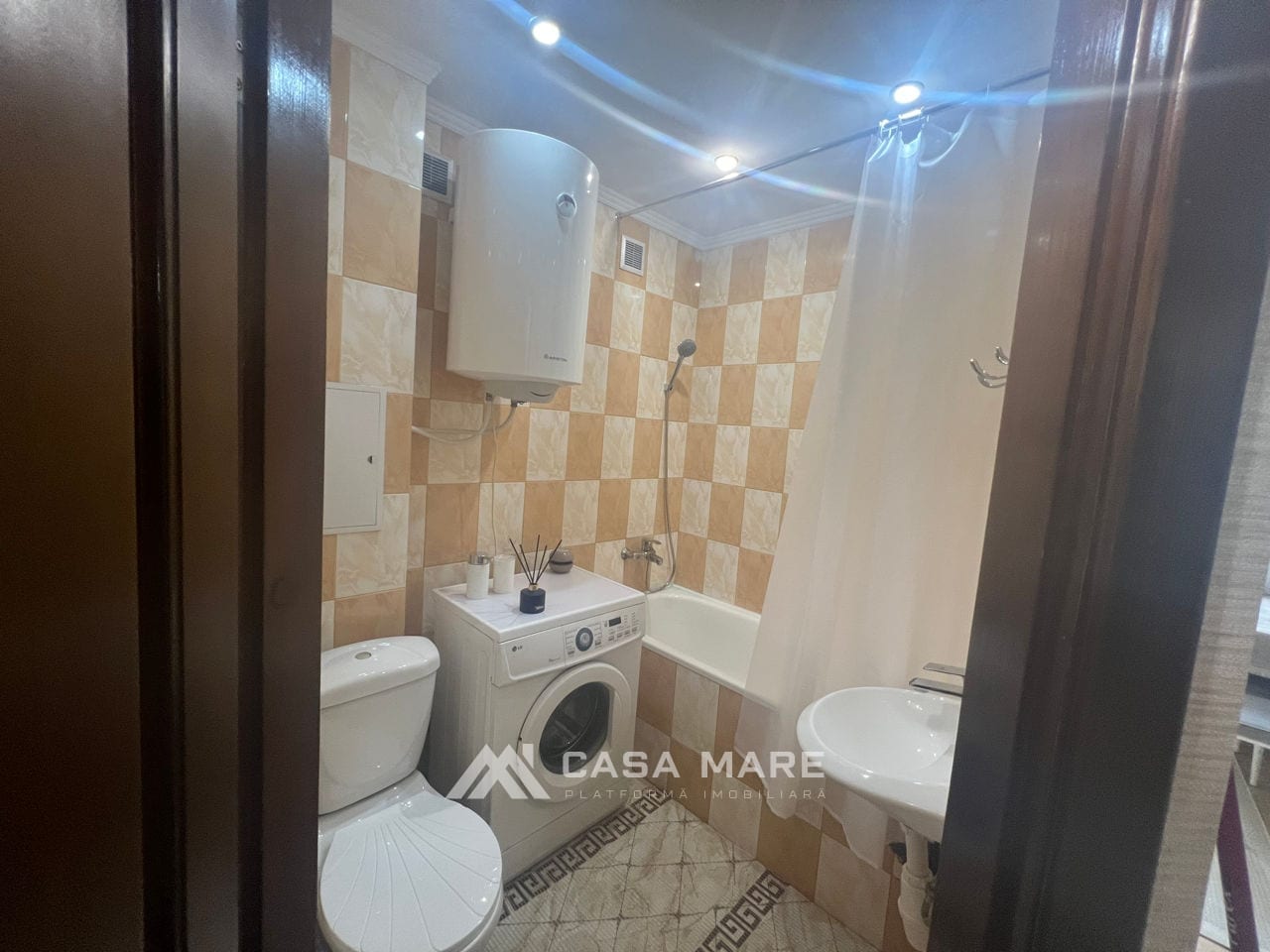 2-комнатная квартира, 55 м², Рышкановка, Кишинёв 5