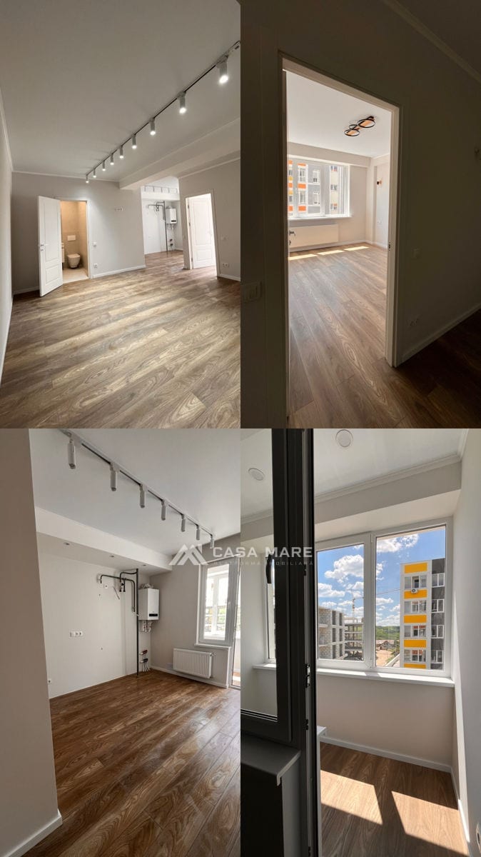 1-комнатная квартира, 45 м², Cojușna 8