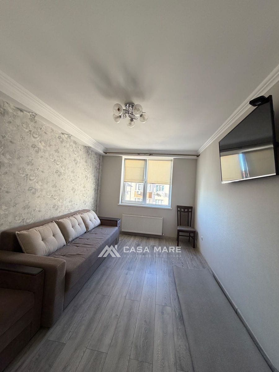 1-комнатная квартира, 40 м², Ботаника, Кишинёв 3