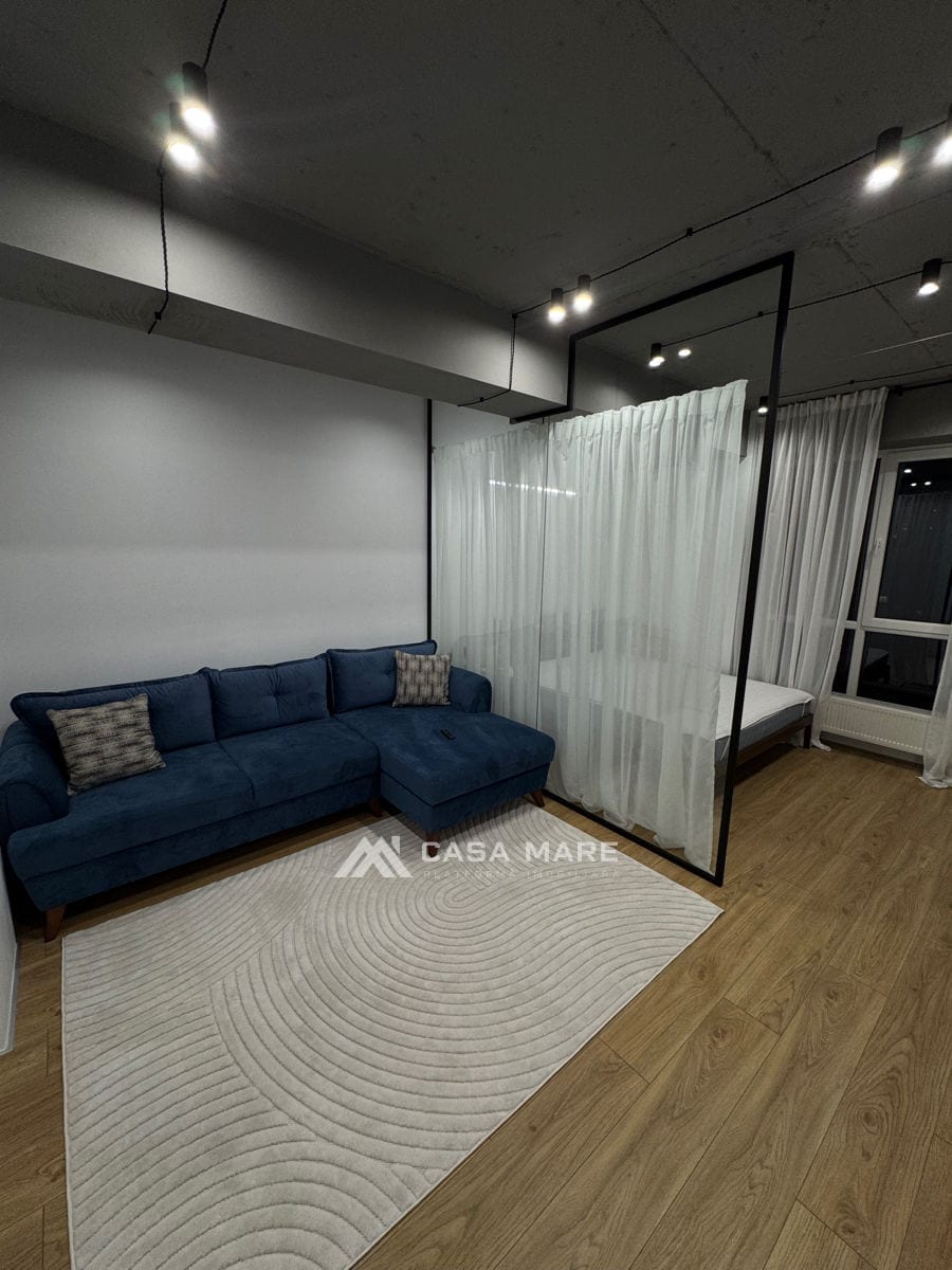1-комнатная квартира, 50 м², Рышкановка, Кишинёв 3