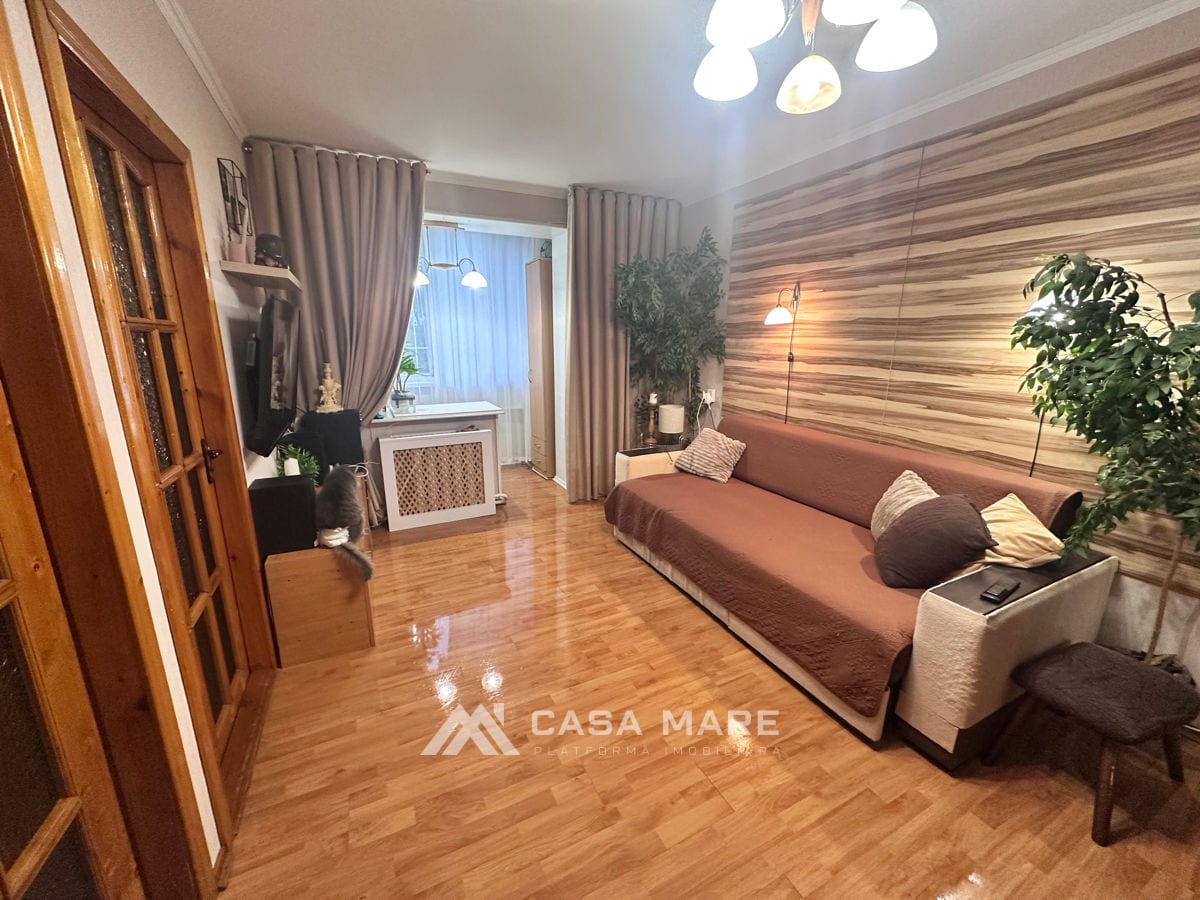 3-комнатная квартира, 62 м², Скулянка, Кишинёв 8