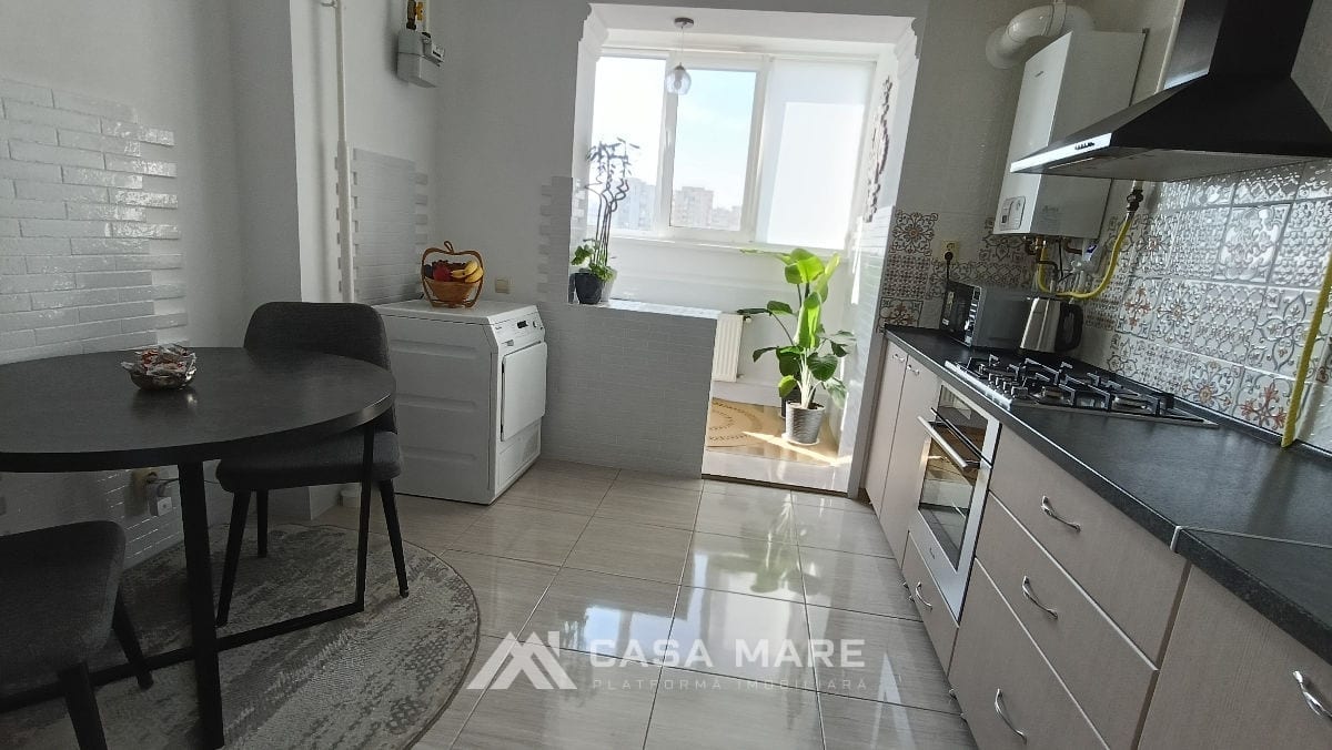 3-комнатная квартира, 100 м², Ботаника, Кишинёв 2