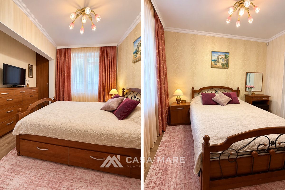 Apartament cu 2 camere, 68 m², Buiucani, Chișinău 2
