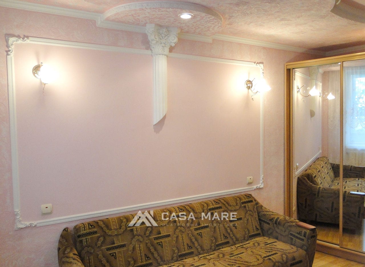 2-комнатная квартира, 46 м², Рышкановка, Кишинёв 3