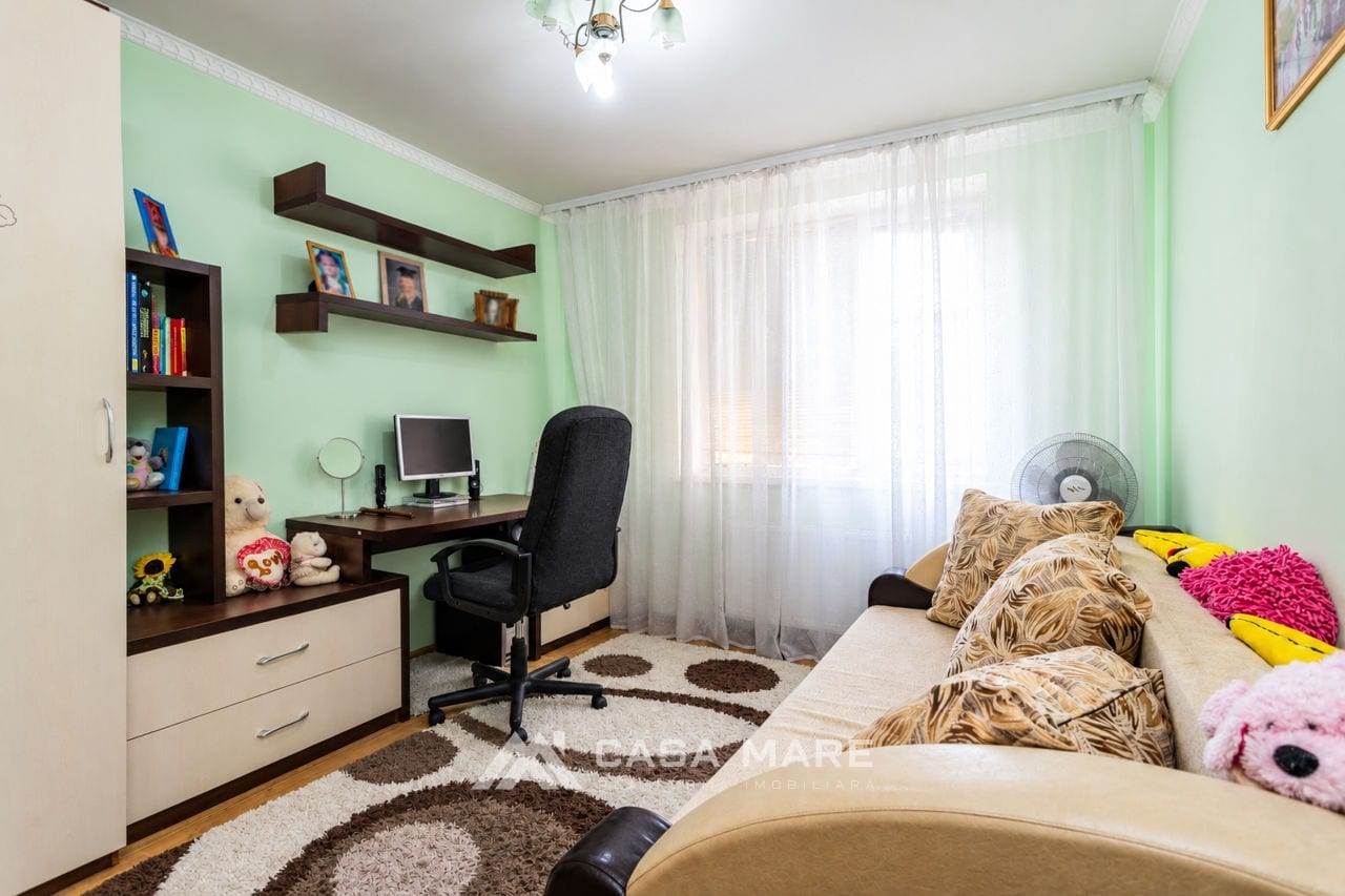 3-комнатная квартира, 68 м², Старая Почта, Кишинёв 6