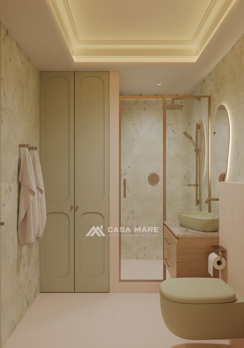 1-комнатная квартира, 40 м², Телецентр, Кишинёв 9