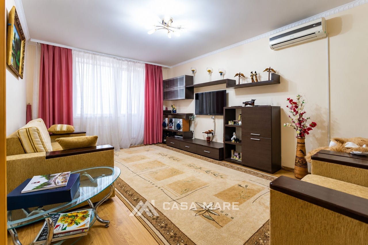3-комнатная квартира, 68 м², Старая Почта, Кишинёв 3