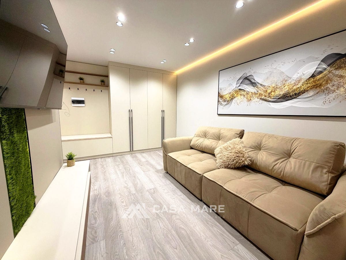 1-комнатная квартира, 49 м², Чеканы, Кишинёв 3