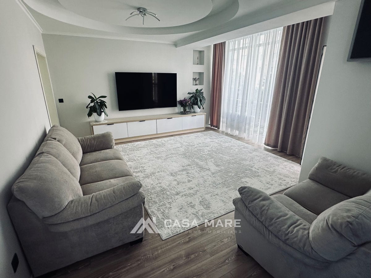 3-комнатная квартира, 96 м², Ботаника, Кишинёв 6
