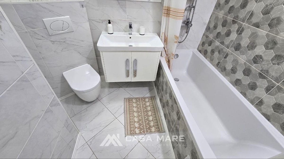 1-комнатная квартира, 55 м², Чеканы, Кишинёв 8