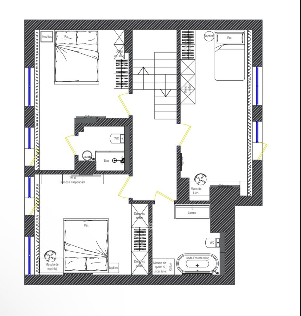 4-комнатная квартира, 195 м², Унгены 3