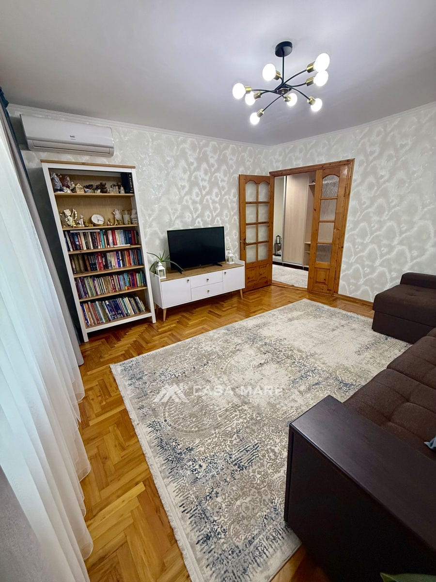 3-комнатная квартира, 72 м², Чеканы, Кишинёв 4