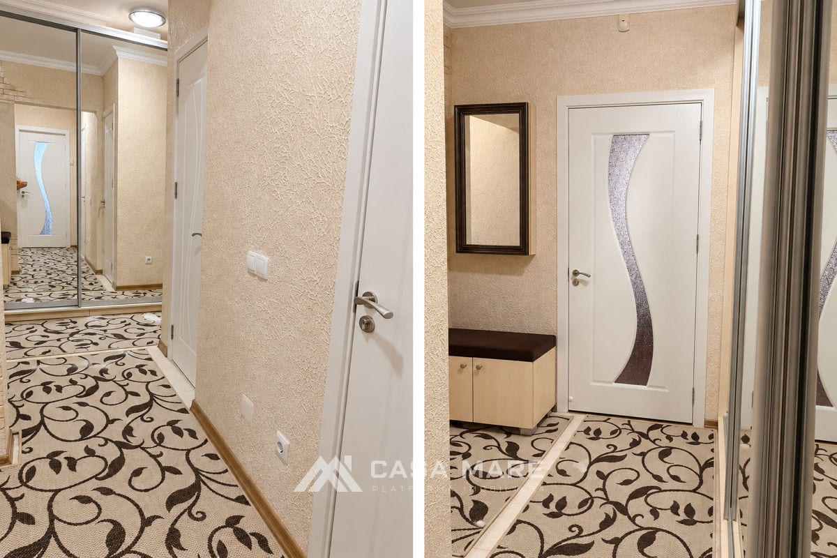 Apartament cu 2 camere, 68 m², Buiucani, Chișinău 8