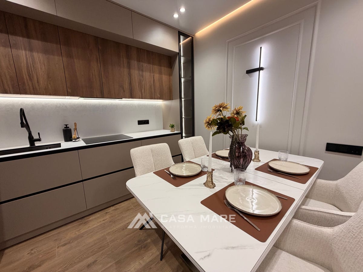 2-комнатная квартира, 60 м², Чеканы, Кишинёв 5
