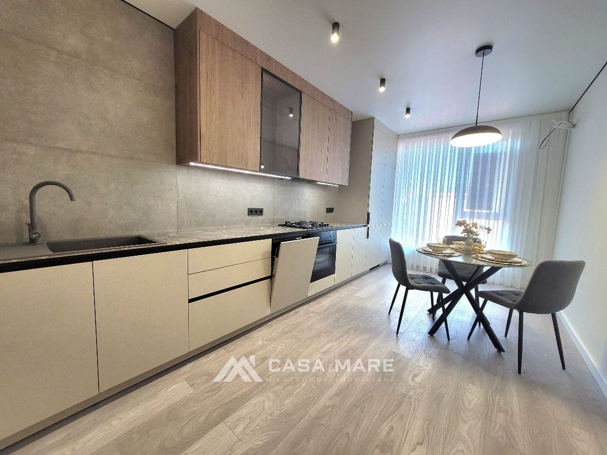 1-комнатная квартира, 49 м², Ботаника, Кишинёв 7