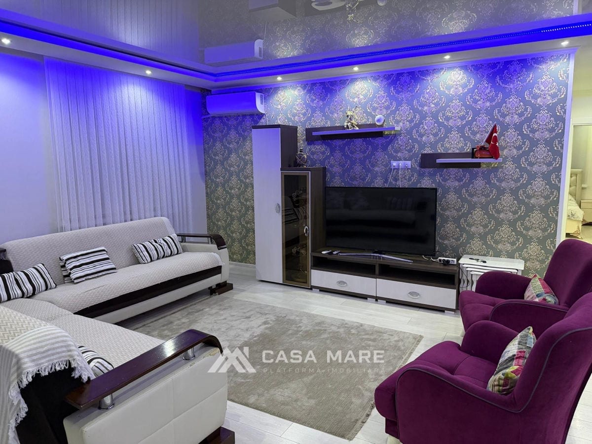 2-комнатная квартира, 89 м², Ботаника, Кишинёв 4