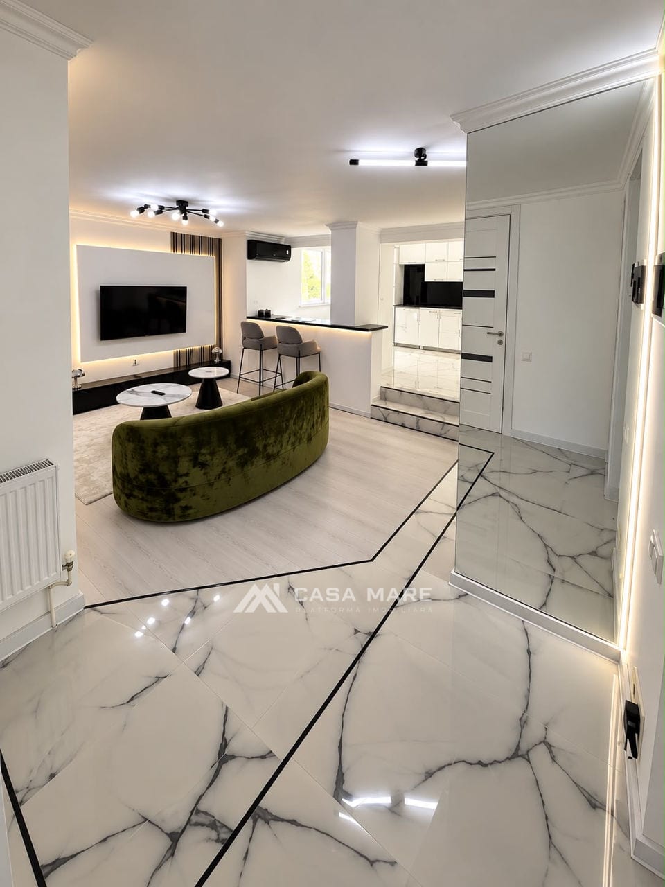 1-комнатная квартира, 50 м², Центр, Bălți 3