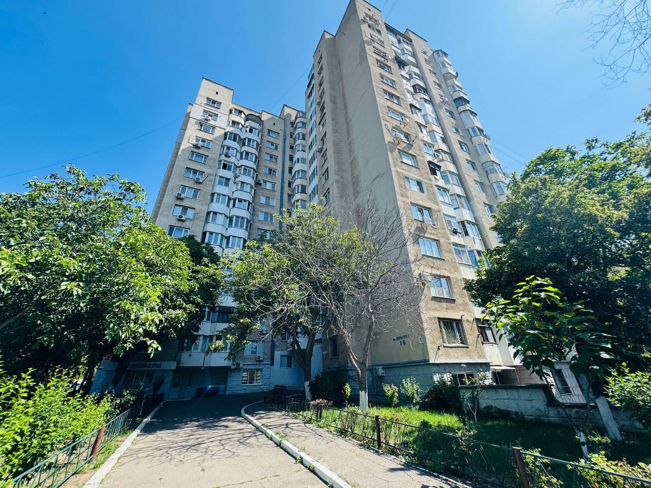Apartament cu 4 camere, 80 m², Râșcani, Chișinău