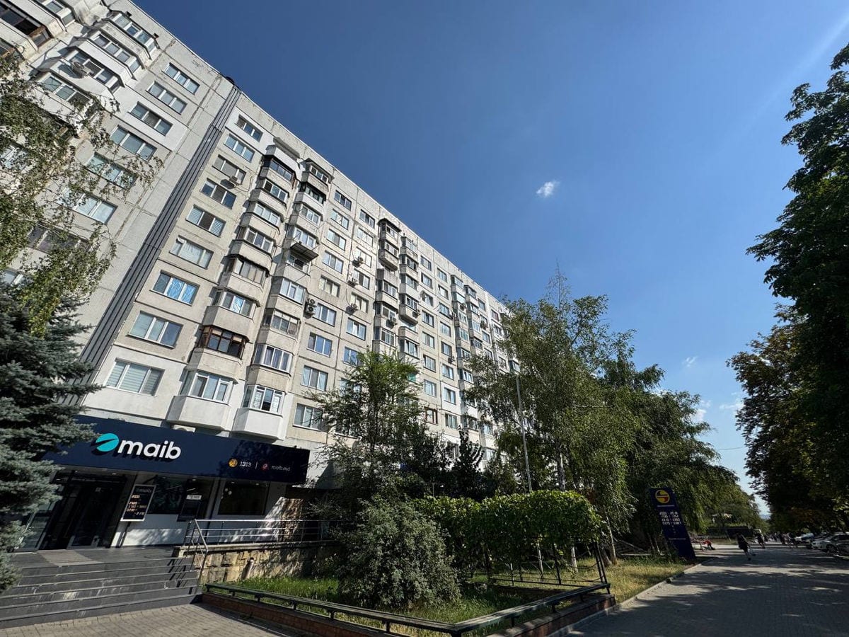 Apartament cu 2 camere, 58 m², Chișinău
