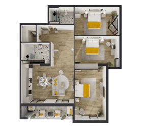 Apartament 110.32 m²