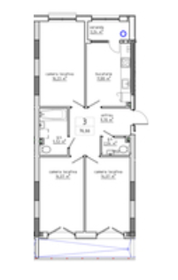 Apartament 82.56 m²