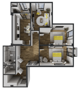 Planimetrie · Apartament · 85.2 m²