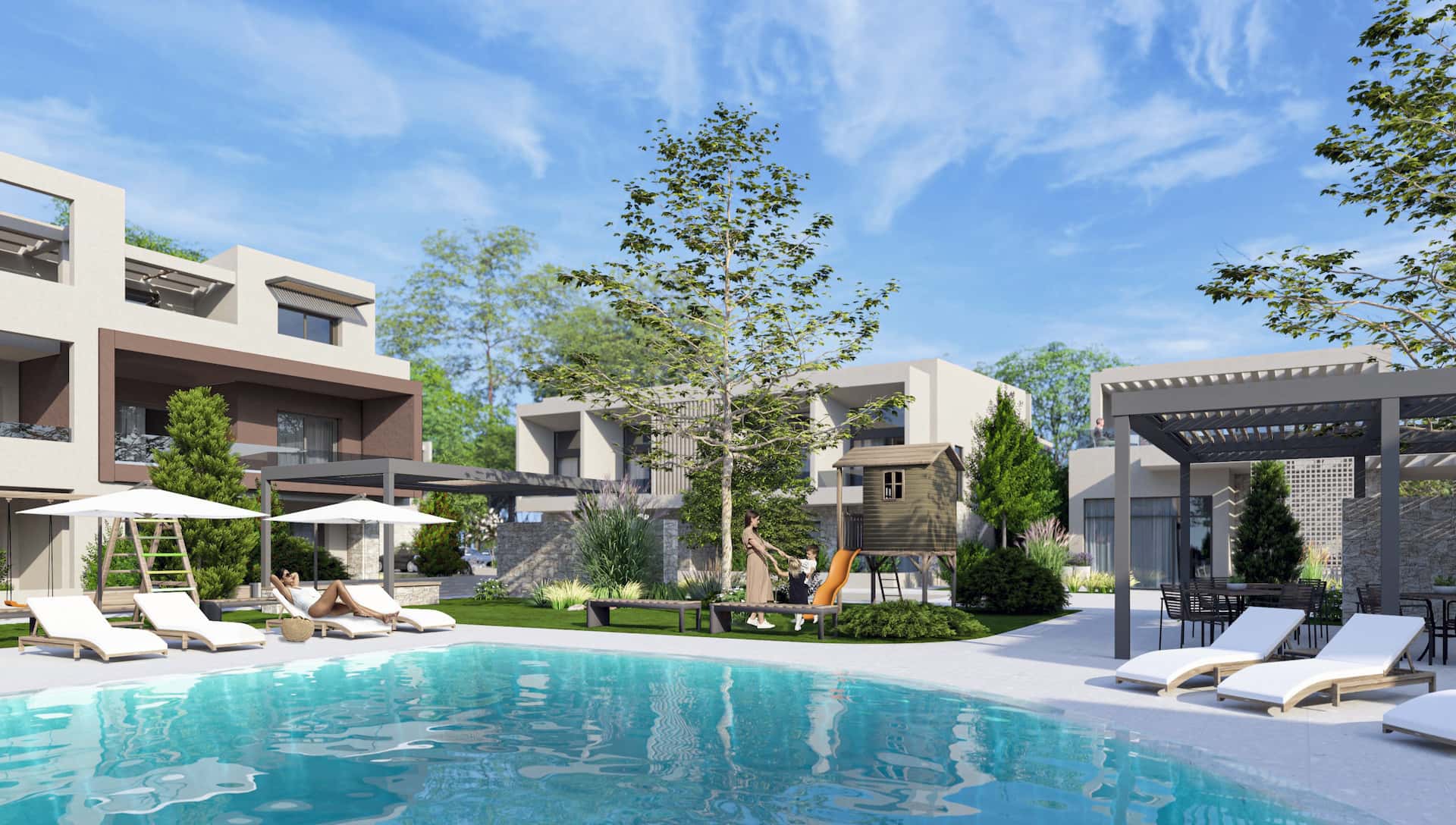 Complexul The Million, Asprovalta, Thessaloniki, Grecia