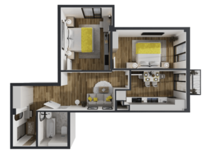 Apartament 62 m²