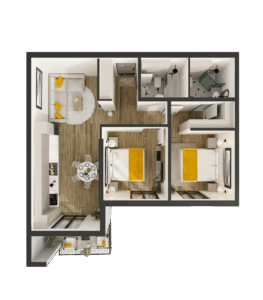 Apartament 70.58 m²