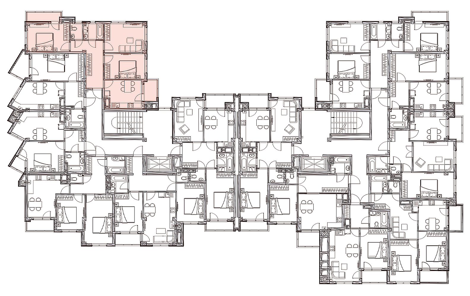 Amplasare pe etaj · Apartament · 45.22 m²