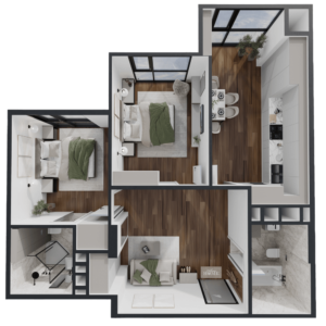 Apartament 67.03 m²