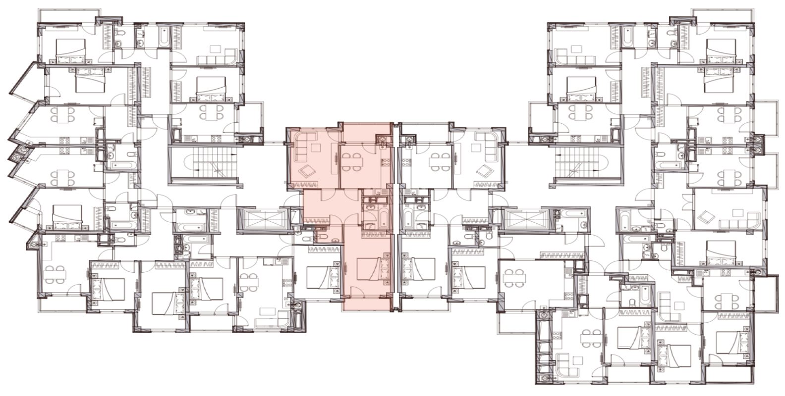 Amplasare pe etaj · Apartament · 63.11 m²