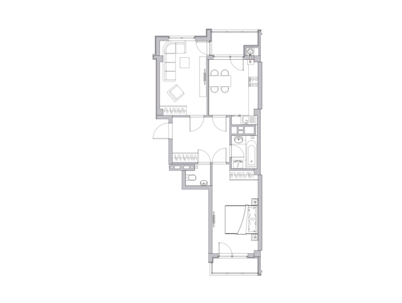 Apartament 63.11 m²