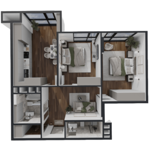 Planimetrie · Apartament · 67.23 m²