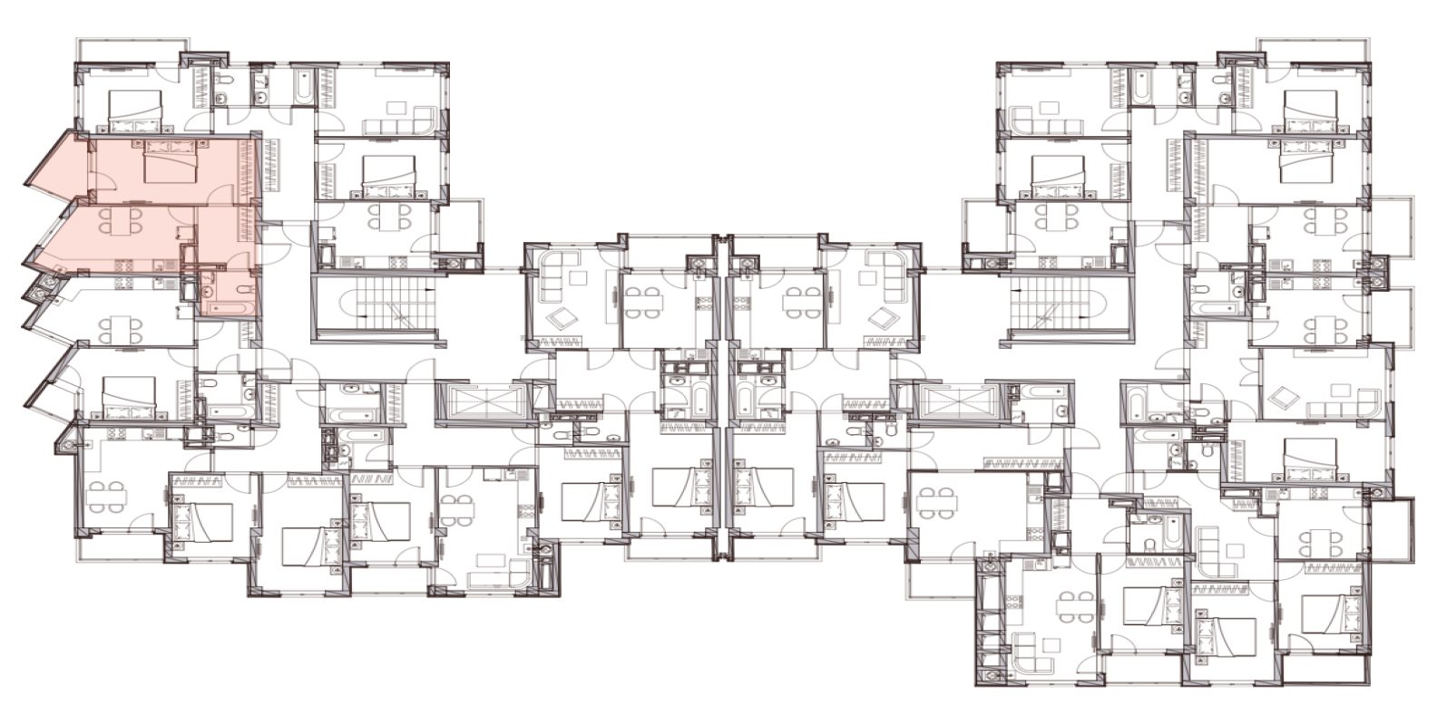 Amplasare pe etaj · Apartament · 40.14 m²
