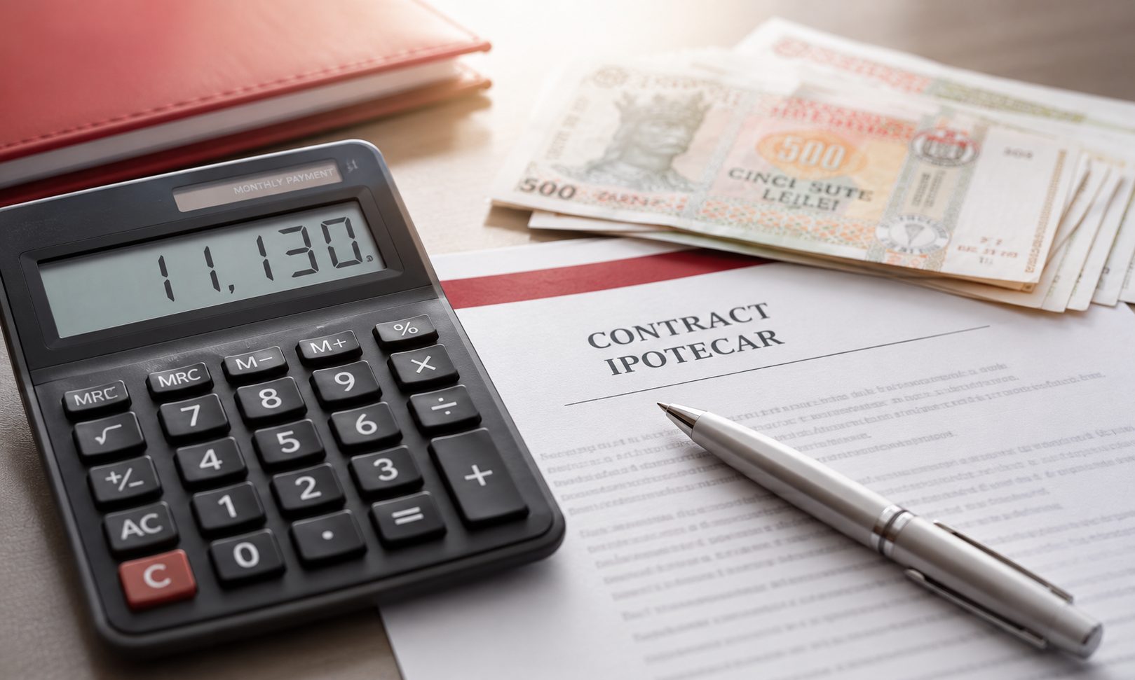 Cum se calculează rata lunară la un credit ipotecar în 2026?