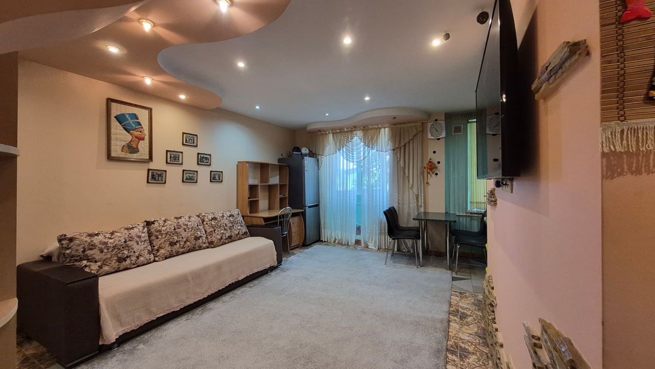 Apartament cu 2 camere, 43 m², Gara de nord, Bălți