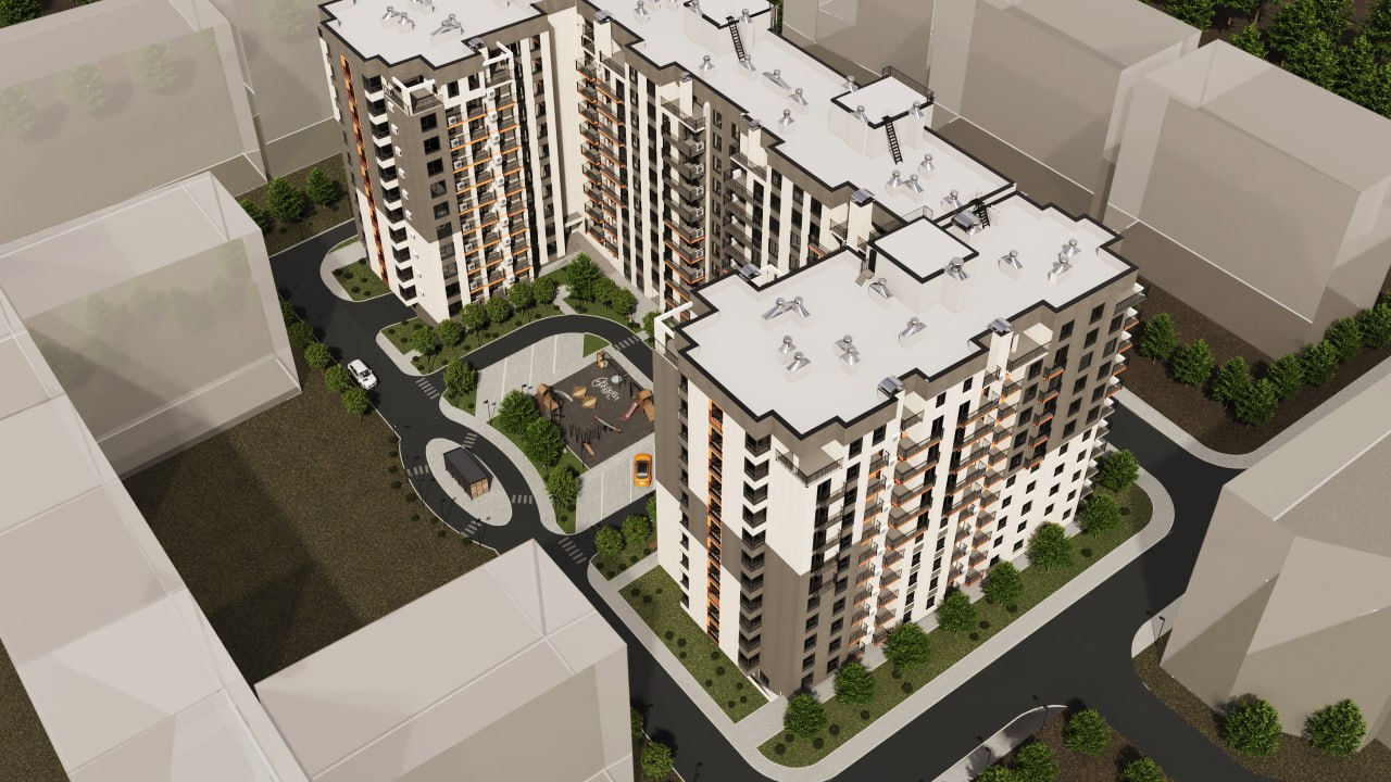 Apartament cu 2 camere, 75 m², Durlești